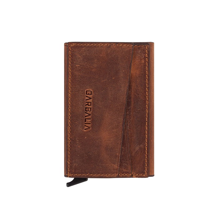 Zoozie Bags Cartera Hombre Piel Auténtica Color Tan